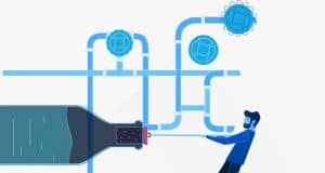 Qué es la teoría de las restricciones dibujo persona tirando del tapon de una botella
