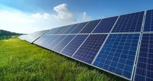 ¿Cómo funcionan las placas solares? placas solares en campo