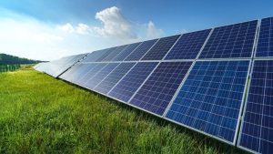 placas solares en campo